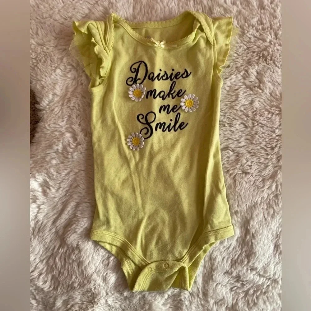 Wonder Nation Baby girl skirt outfit size 24m